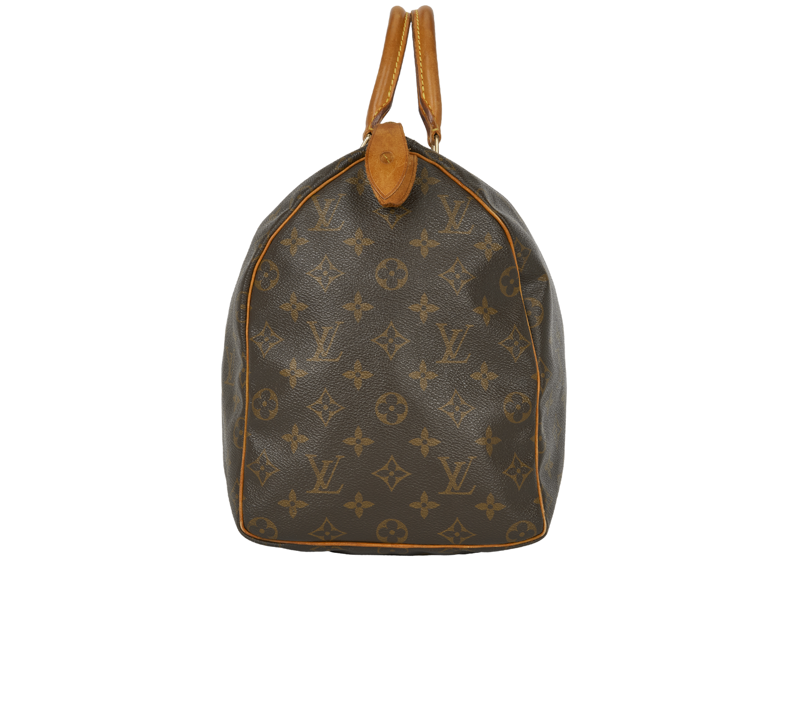 Speedy 40, &pound;895, Handbags, Brown, Canvas, Bottom view